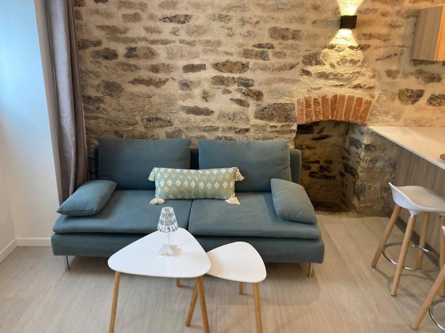Appartement Centre Ville Quimper Avec Terrasse Exterior photo